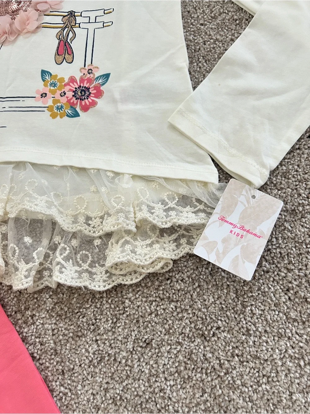 Tommy Bahama Girls Ballerina Outfit Set Size M 7/8